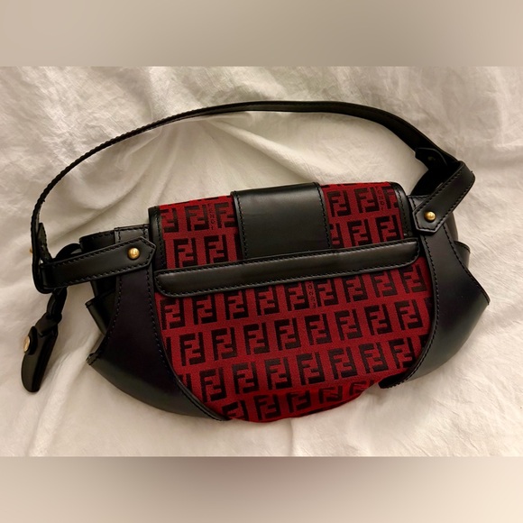 👑✅PRICE FIRM✅  AUTHENTIC Fendi Borsa Zucca Bag - Picture 4 of 17